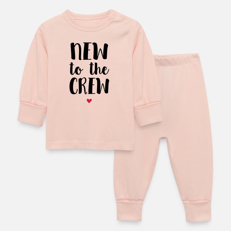 Nouveau dans l’équipage - Pyjama Bébé - rose cristal