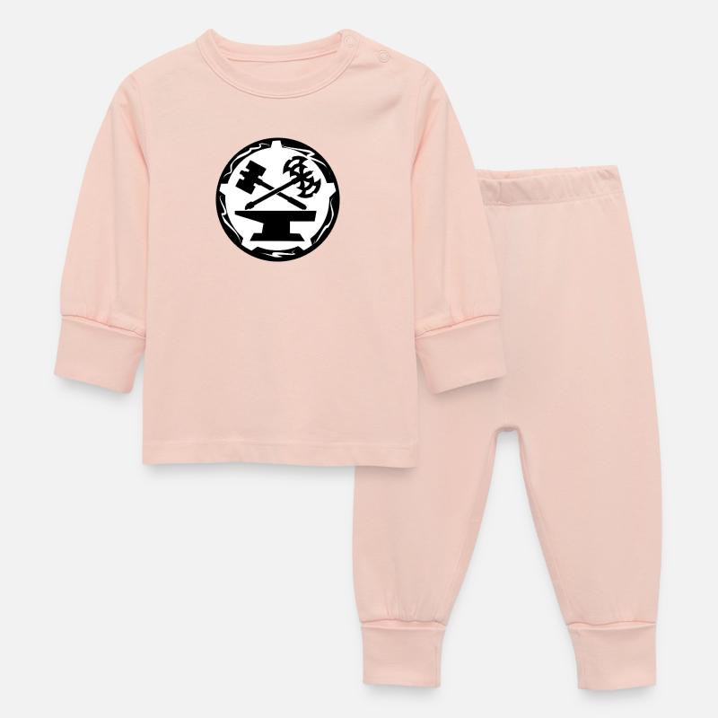 Manteau nain des bras (plus grand) - Pyjama Bébé - rose cristal