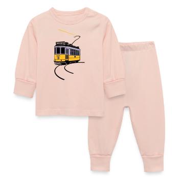 Electrico de Lisboa - Baby Schlafanzug - Kristallrosa - Vorne