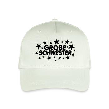 Große Schwester - Kinder Bio Basecap - Helles Mintgrün - Vorne