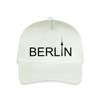BERLIN - Fernsehturm - Kinder Bio Basecap - Helles Mintgrün - Vorne