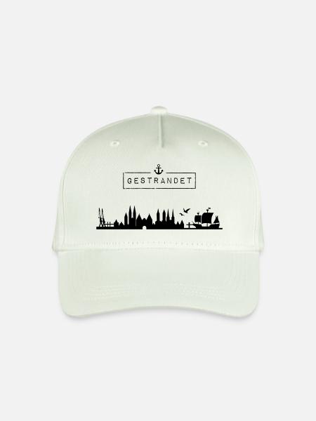 Skyline Hansestadt Lübeck | Gestrandet | HL - Kinder Bio Basecap - Helles Mintgrün