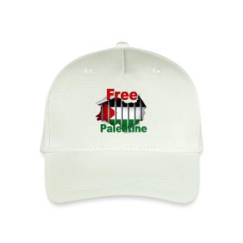 Freies Palästina - Kinder Bio Basecap - Helles Mintgrün - Vorne