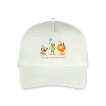 KindergartenKind - Kinder Bio Basecap - Helles Mintgrün - Vorne