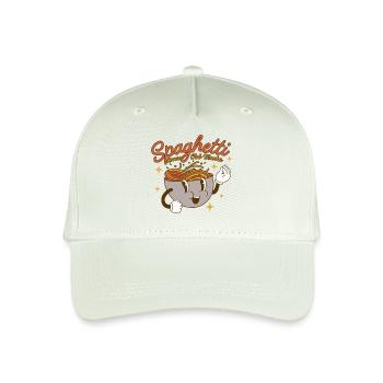 Spaghetti Lovers Club Mitglied - Kinder Bio Basecap - Helles Mintgrün - Vorne