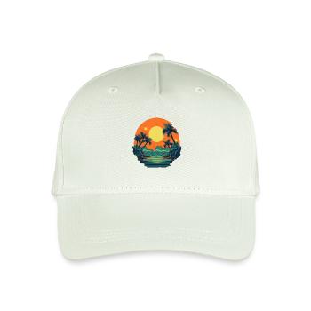 Strand - Kinder Bio Basecap - Helles Mintgrün - Vorne
