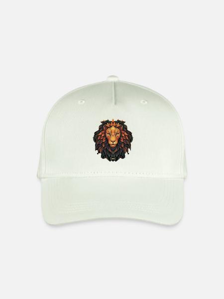 Löwe - Kinder Bio Basecap - Helles Mintgrün