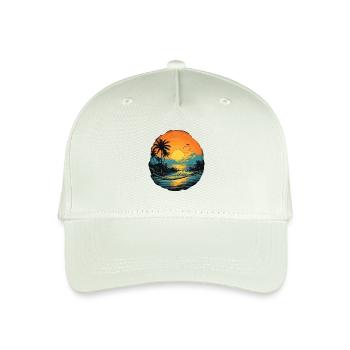 Strand - Kinder Bio Basecap - Helles Mintgrün - Vorne