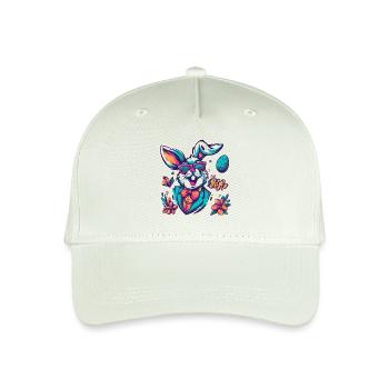 Osterhase - Kinder Bio Basecap - Helles Mintgrün - Vorne