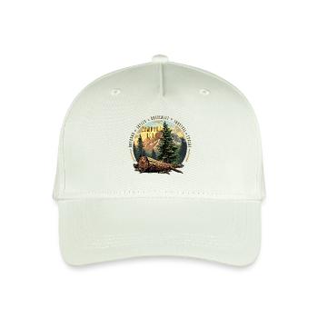 Camping hero bushcraft survival - Kinder Bio Basecap - Helles Mintgrün - Vorne