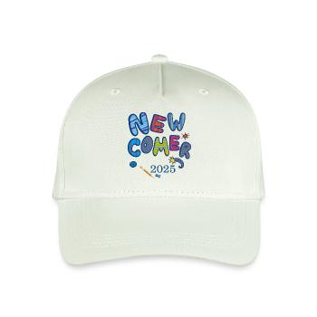 Newcomer Einschulung - Kinder Bio Basecap - Helles Mintgrün - Vorne