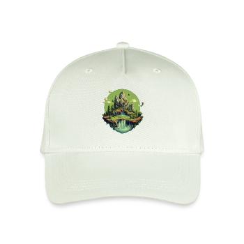 Landschaft - Kinder Bio Basecap - Helles Mintgrün - Vorne