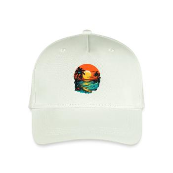 Strand - Kinder Bio Basecap - Helles Mintgrün - Vorne