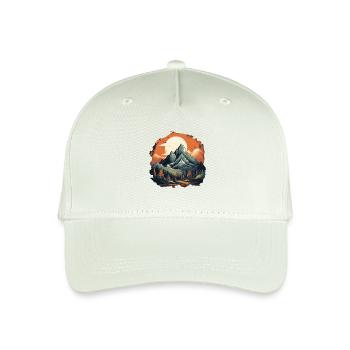 Landschaft - Kinder Bio Basecap - Helles Mintgrün - Vorne