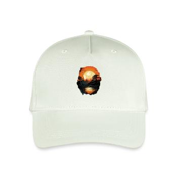 Landschaft - Kinder Bio Basecap - Helles Mintgrün - Vorne