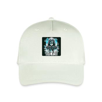 Hacker - Illustration - Kinder Bio Basecap - Helles Mintgrün - Vorne