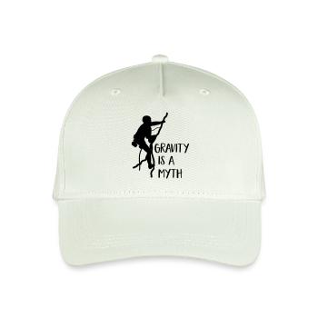 klettern - Kinder Bio Basecap - Helles Mintgrün - Vorne