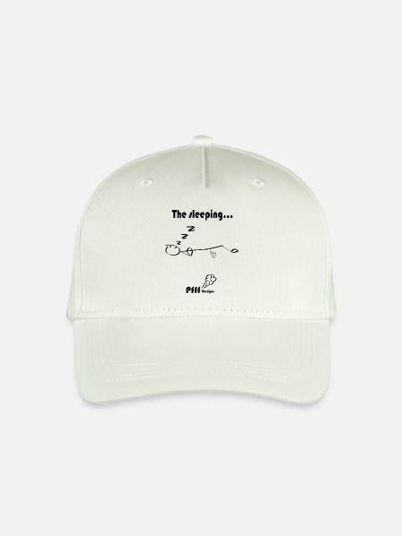 sleeping - Kinder Bio Basecap - Helles Mintgrün