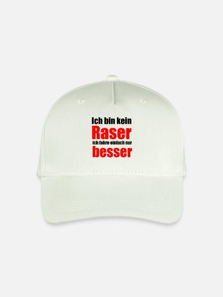 Spruch Autofahrer - Kinder Bio Basecap - Helles Mintgrün