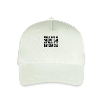 Leute Nennen Mich Skeptisch Wissenschaft Humor - Kinder Bio Basecap - Helles Mintgrün - Vorne
