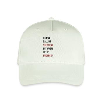 Leute Nennen Mich Skeptisch Diskussion Philosophie - Kinder Bio Basecap - Helles Mintgrün - Vorne