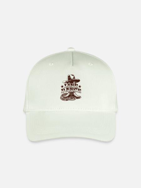 Line dance - Linedancing Country Fan - Geschenk - Kinder Bio Basecap - Helles Mintgrün