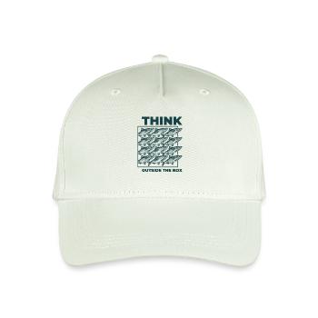 Think outside the box - Hering - Team - Lösung - Kinder Bio Basecap - Helles Mintgrün - Vorne
