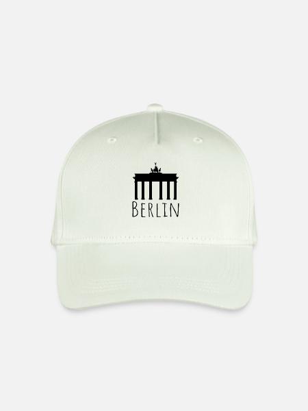 Brandenburger Tor - Kinder Bio Basecap - Helles Mintgrün