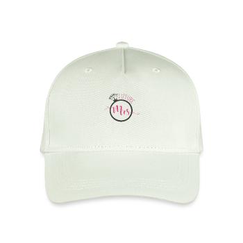 Braut, Verlobung, Junggesellinnenabschied, Heirat - Kinder Bio Basecap - Helles Mintgrün - Vorne