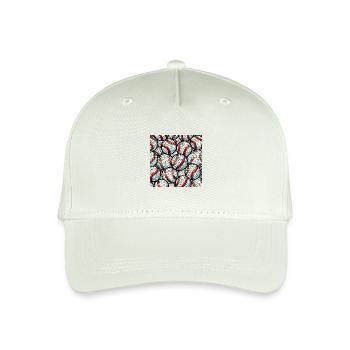 Baseball-Mosaik - Kinder Bio Basecap - Helles Mintgrün - Vorne