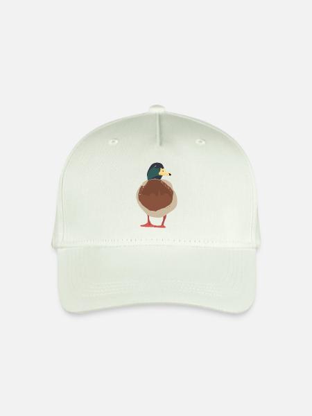 Ente Illustration - Kinder Bio Basecap - Helles Mintgrün