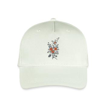 Die Blumen von Lars und Sigrin - Kinder Bio Basecap - Helles Mintgrün - Vorne