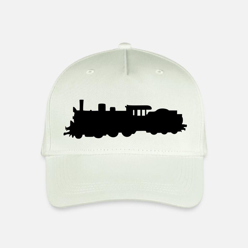 Dampflock - Steam Locomotive - Kinder Bio Basecap - Helles Mintgrün