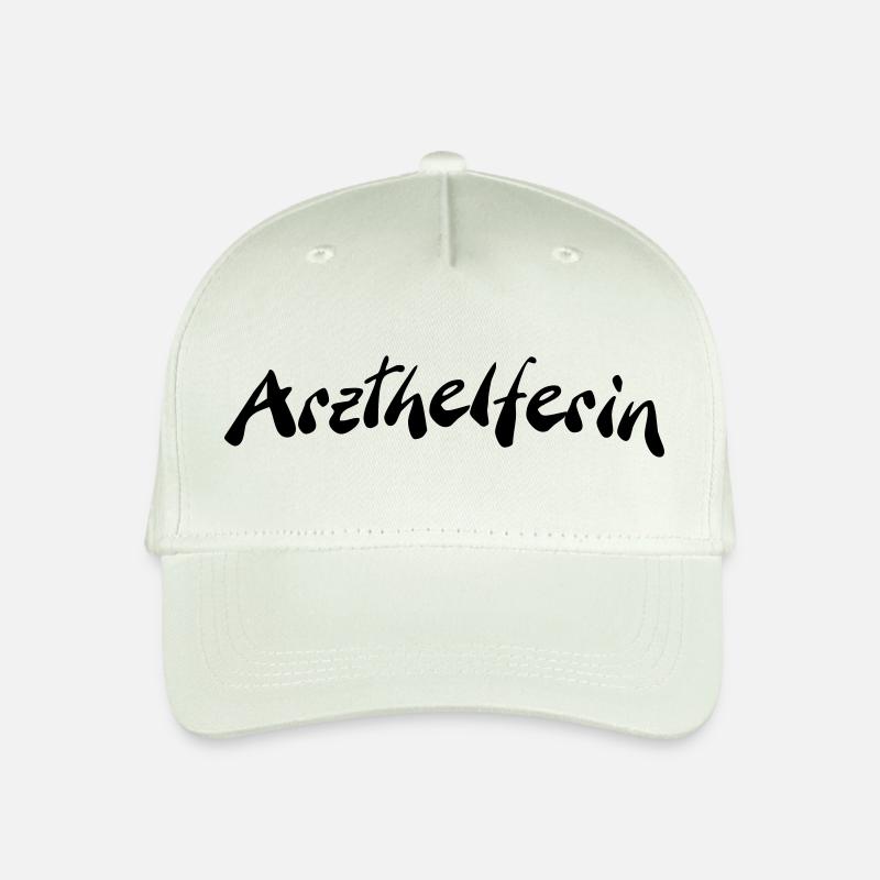 Arzthelferin - Kinder Bio Basecap - Helles Mintgrün
