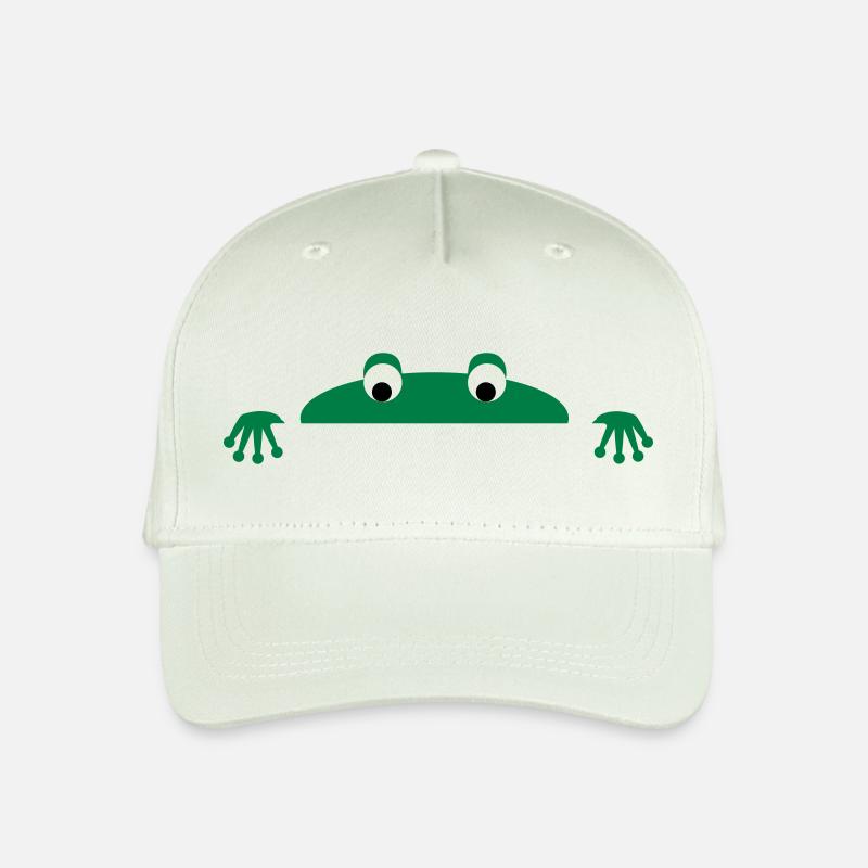 Frog face - Casquette de baseball bio Enfant - vert menthe clair