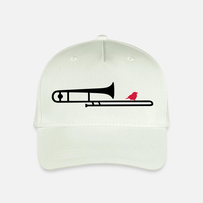 trombonebird - Kinder Bio Basecap - Helles Mintgrün