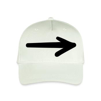 pfeil__f1 - Kinder Bio Basecap - Helles Mintgrün - Vorne