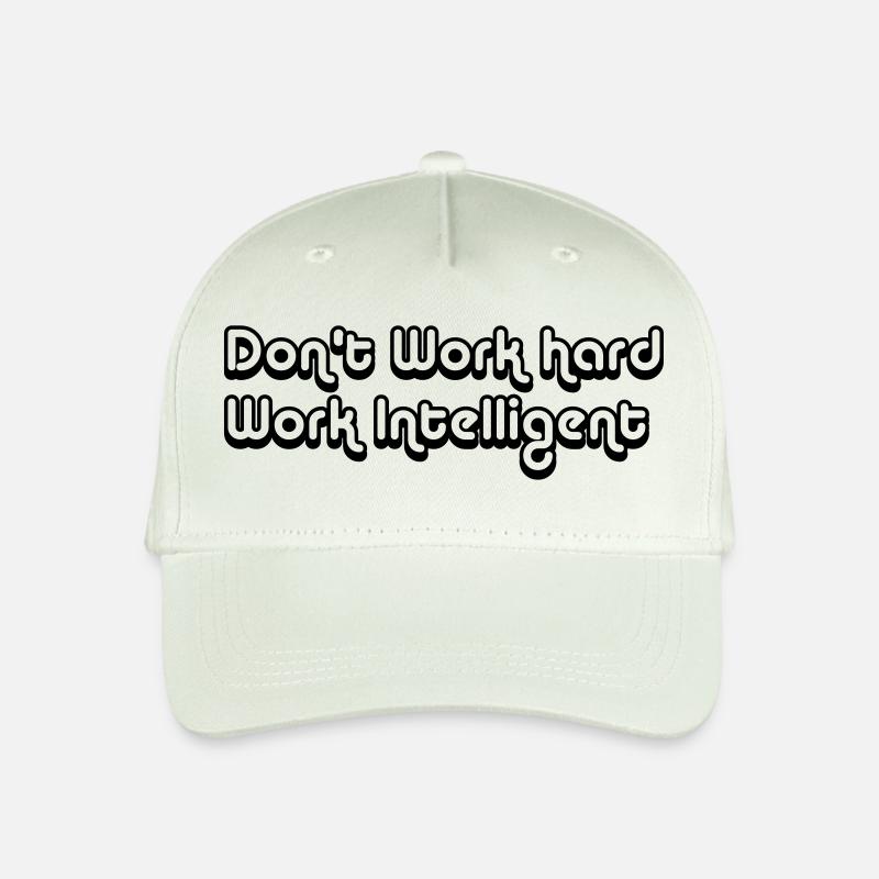 INTELLIGENTE ARBEITEN - Kinder Bio Basecap - Helles Mintgrün
