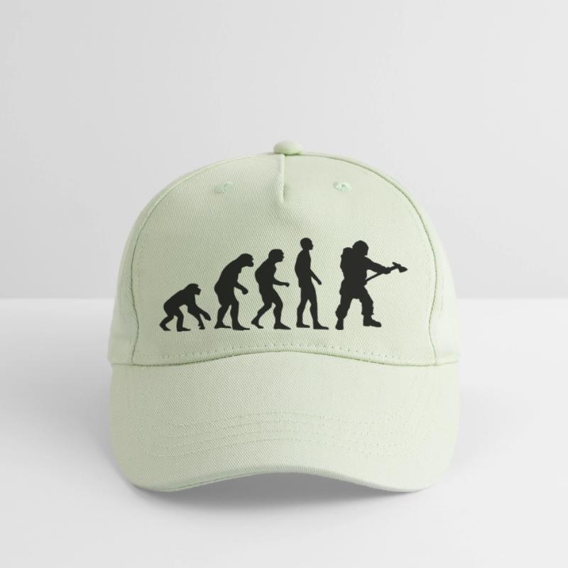 firefighter evolution Organic Kids’ Baseball Cap