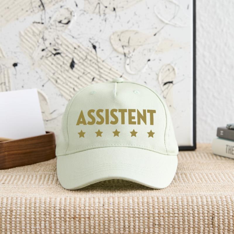 Assistent - Assistentin - Mitarbeiter - Chef Kinder Bio Basecap