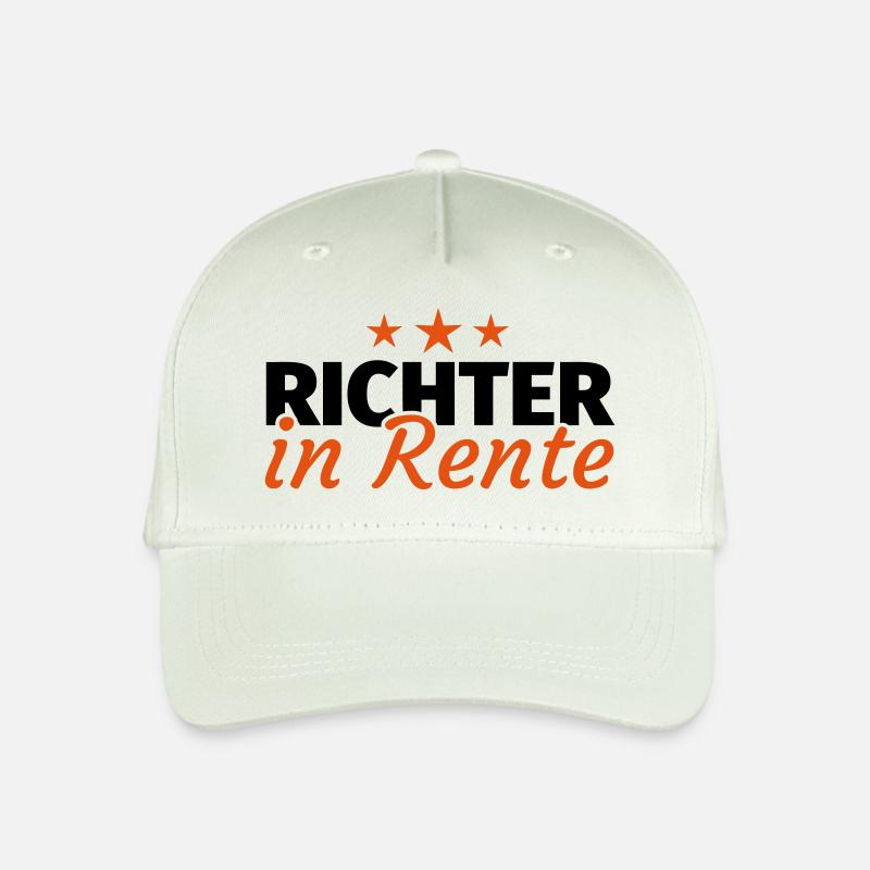 Richter Rente Ruhestand Geschenk - Kinder Bio Basecap - Helles Mintgrün