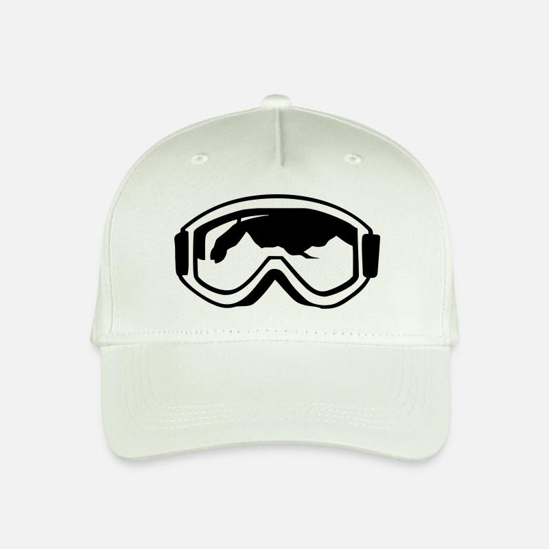 skibrille - Kinder Bio Basecap - Helles Mintgrün