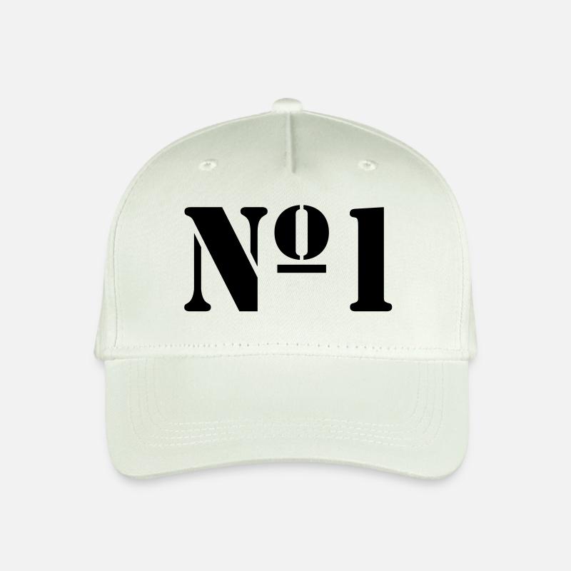 Nummer 1 - Kinder Bio Basecap - Helles Mintgrün