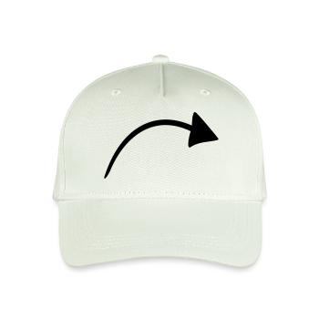 Pfeil - Kinder Bio Basecap - Helles Mintgrün - Vorne