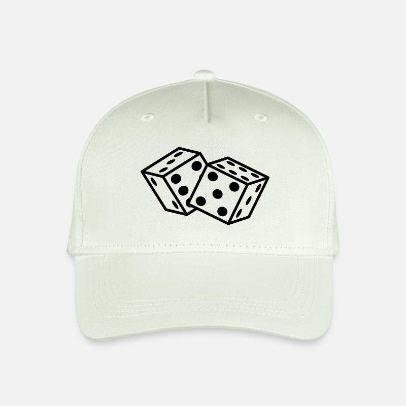 wuerfel_1c - Kinder Bio Basecap - Helles Mintgrün