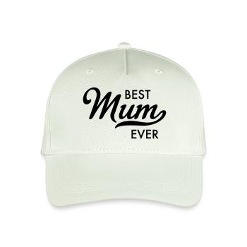 Mutter - Kinder Bio Basecap - Helles Mintgrün - Vorne