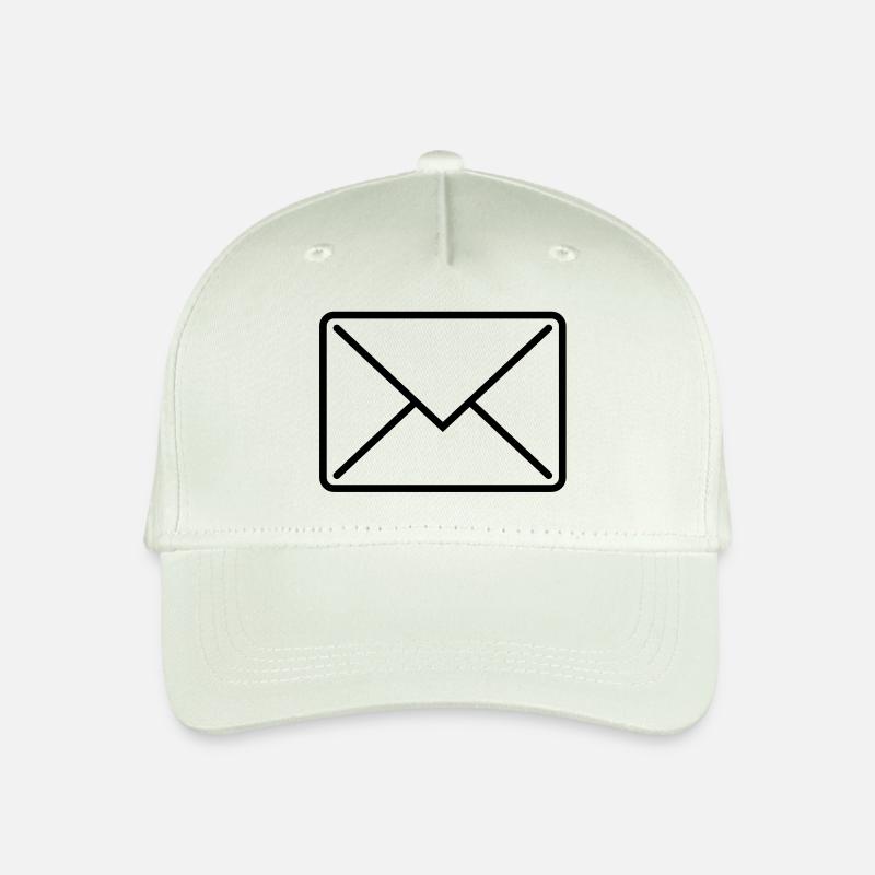 briefumschlag_icon1 - Kinder Bio Basecap - Helles Mintgrün