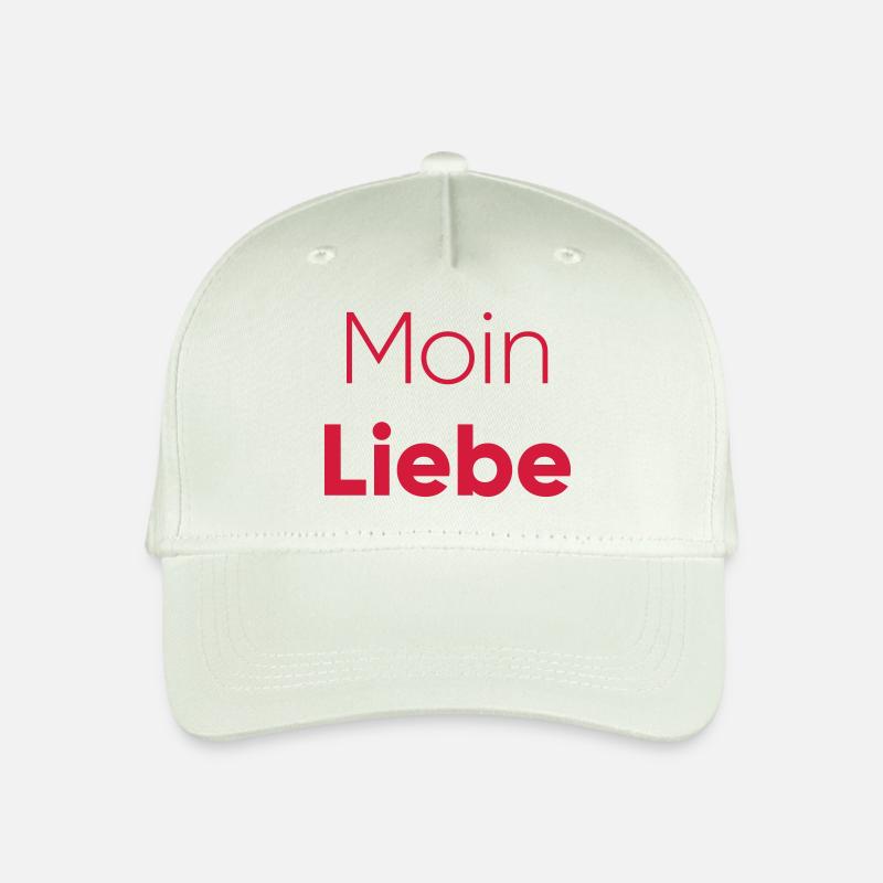 Liebe ist stärker als Hass - Kinder Bio Basecap - Helles Mintgrün