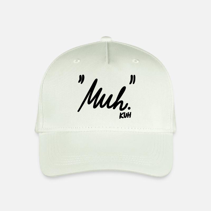 "Muh" - Kinder Bio Basecap - Helles Mintgrün