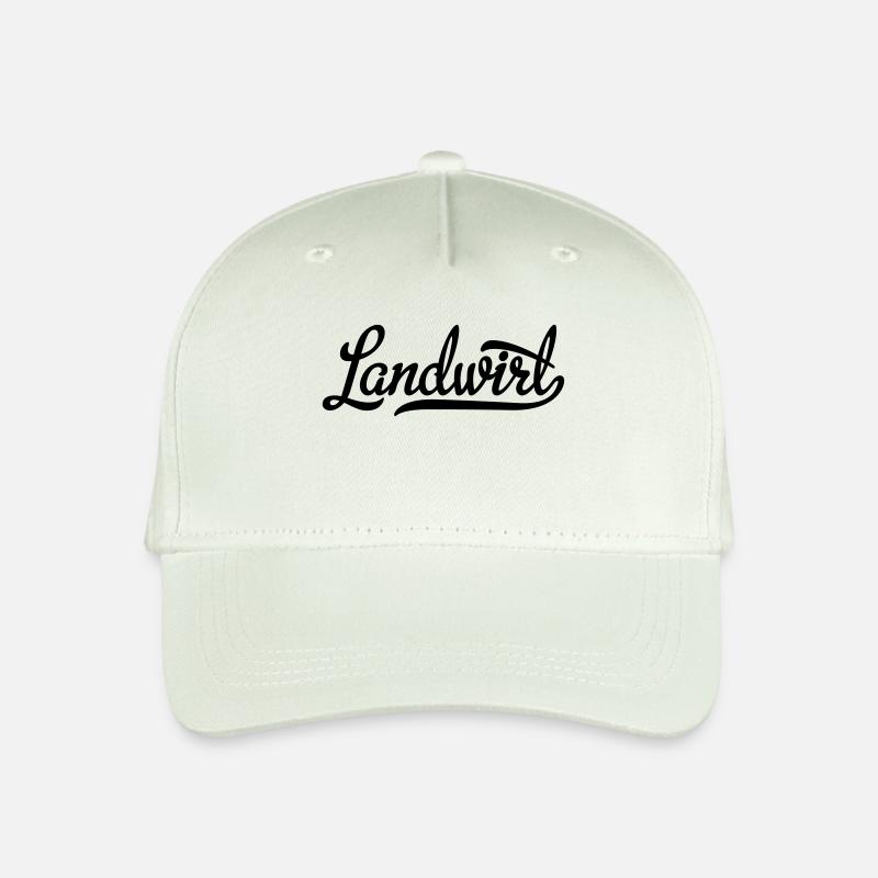 landwirt - Kinder Bio Basecap - Helles Mintgrün